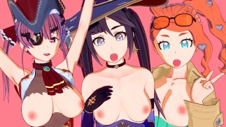 动漫中出合辑（壮举口袋妖怪、Hololive、Genshin Impact）
