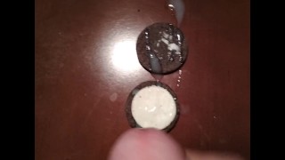 饼干加牛奶！（射精）你想试试吗？