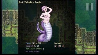 Felarya Voracious Defense - Vore Game （All Prey Eaten - Level One Perfect Score）