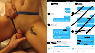 来自 Tinder 的性感嬉皮士被生操
