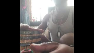 我正在制作的迷你波旁威士忌烟枪