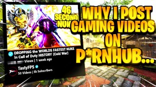 为什么我在 Pornhub 上发布游戏视频......