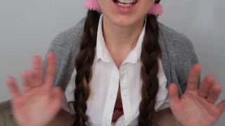 你把你的继妹骗进打手枪万圣节特别  ASMR 角色扮演