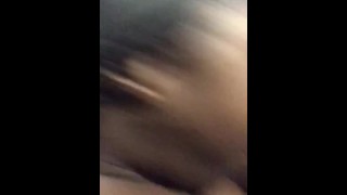 在他让我吃掉那个鸡巴之前把头发弄下来（看到最后！ 
