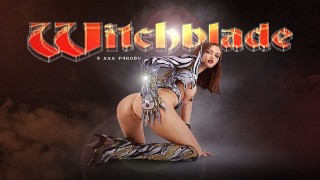 丰满的女巫之刃萨拉·佩齐尼（SARA PEZZINI）想用有意识的VR色情片操你