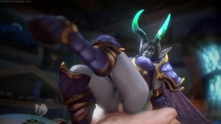 恶魔恐惧魔王 Jaina Proudmore 大屁股- 魔兽争霸 （Fpsblyck）