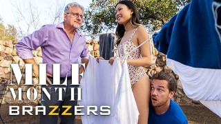 Brazzers - Lulu Chu 能否在她的老丈夫找到他们之前及时排干邻居的大鸡巴？