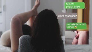我的 Tinder 约会对象有一个小鸡巴