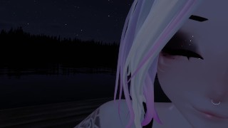 ASMR 角色扮演 ~ 湖边的性爱 ~ VRChat POV ERP