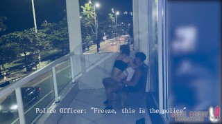 坏！安妮邦尼阳台他妈的被警察抓获