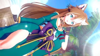 日娜女士捣毁了  GENSHIN IMPACT 无尽