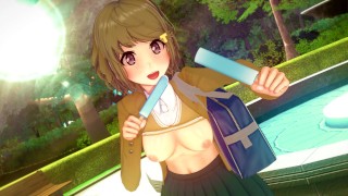 TOMOE KOGA 想向你兔女郎 SENPAI HENTAI 表达她的爱