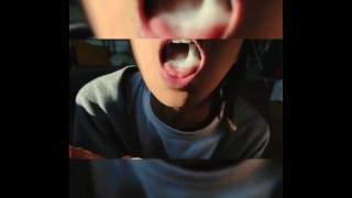 CUMSLUT 吃了一大堆法国精子