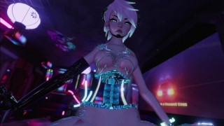 Cyber Slut 在操你的大脑之前按摩你的 PP |Patreon Fansly 独家预告片|VRChat的