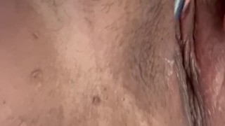 湿漉漉的阴户挑逗特写