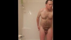 Hot uncut cock