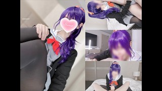 【素人 個人撮影】甘サド系看護学生レイヤーさんをお持ち帰りしたら、マゾだと見抜かれ、蕩けるような前立腺マッサージと亀頭責め手コキで連続メスイキ痙攣絶頂の快楽を教えられる動画♡【ありすほりっく】