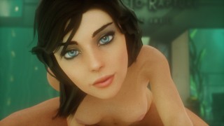 伊丽莎白生化奇兵 3D 无尽 POV 他妈的在上面（循环）