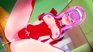 在 FRANXX 无尽中与零两个亲爱的激烈性爱