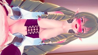 DREAMLIKE TIME WITH ELINALISE DRAGONROAD  MUSHOKU TENSEI HENTAI