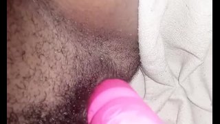 大量喷在我的床上