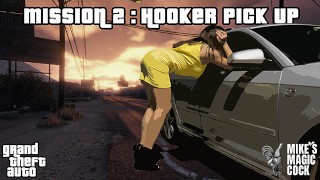 GTA 现实生活 - 任务 2 在街上搭讪并操一个妓女