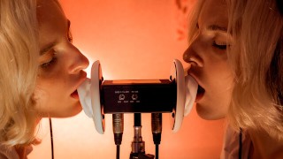 ASMR MACRO 双耳舔特写 by Elsa 