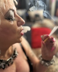 MY SMOKING STEPMOM photo