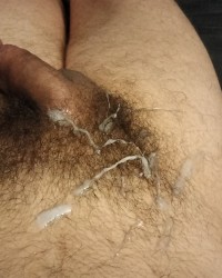 Straight Cum on My Dick/ass photo