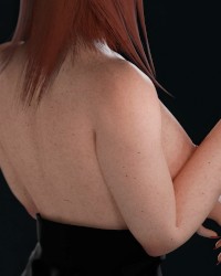 Redheaded 3d girl, coming soon in video content photo