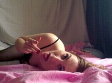 Cum on lips gif