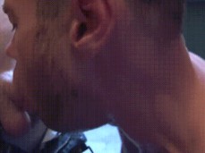 cum, swallow gif