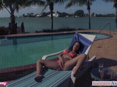 suntanning gif