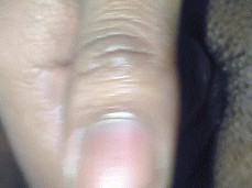 Big clit fingering gif