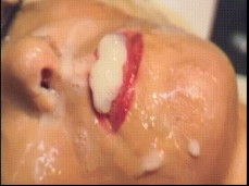 cum mouth gif