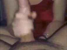 spit handjob gif