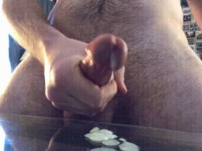 Female Point Of View Close Up Cumshot In Her Mouth gif