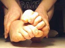 sexy toes gif