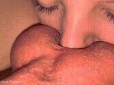 nose fetish gif