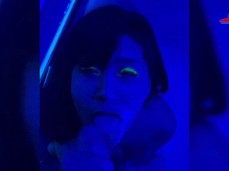 NEON CABALGANDO gif