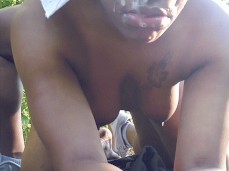 girl fucked with nut on her face gif