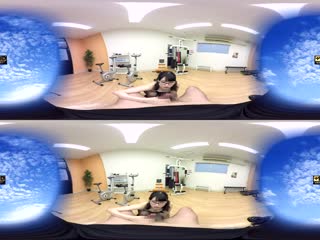 #TB3D CRVR-040 【VR】野々宮みさと まさかの中出しセックス！？スポーツジムに現れた眼鏡で競泳水著の巨乳美女は問答無用の痴女だった
