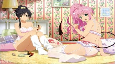 【無修正】出包王女Darkness 第二季08 浴室濕身侍奉 禁斷姐妹花雙飛盛宴