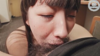 ★顔出し★素人さんがえっちな事をしにやってきた！ケース＃84　FとGの間、隠れ巨乳で長い髪が美しい美容系専門生　いよちゃん（20）の場合