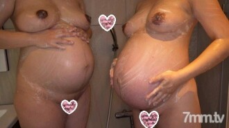 [Tournage individuel] [Non] Kaguya & Akane ② Deux femmes enceintes ! SEXE à Namahame avec la préparation de casser l'eau en secouant le ventre et la grosse tarte!