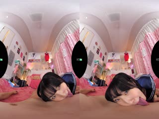 408KIWVR-384 【VR】【お觸り禁止！本番禁止！】元気いっぱい【極エロ剛毛スレンダーS級美少女-cd3