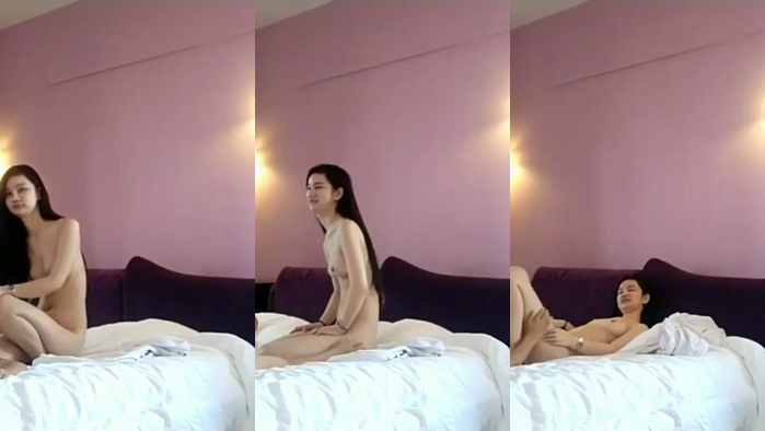 與高挑清秀妹子約啪，換上黑絲襪的她讓人看了更想上~