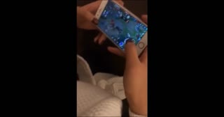 酒店外約剛健身完的大奶妹~顧著玩傳說不讓我上~等打完就是我的時間了!!