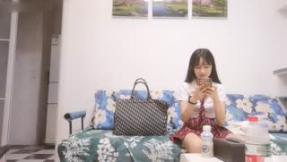 千人斬探花第二場繼續JK清純萌妹子，騎在身上摩擦倒立6口交