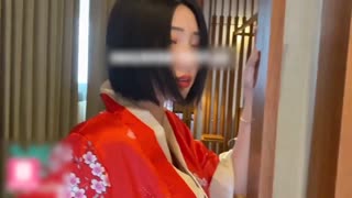 紅衣美人主動脫衣等操